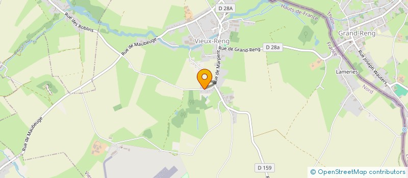 localisation de l'entreprise MONSIEUR STEPHANE DEMANET  VIEUX-RENG