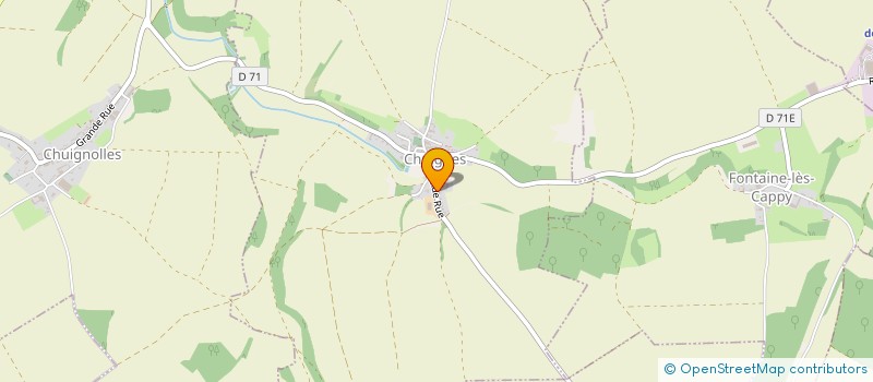 localisation de l'entreprise MONSIEUR STEPHANE DEMARET  CHUIGNOLLES