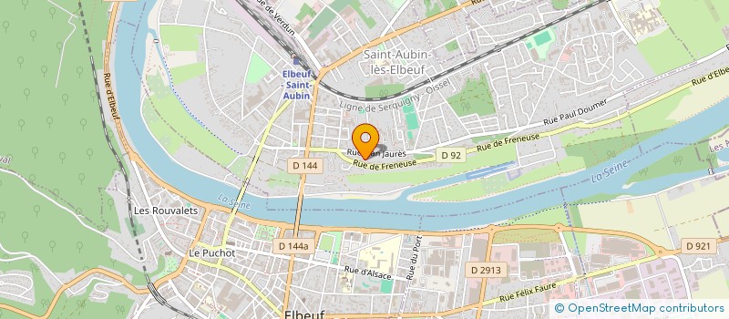 localisation de l'entreprise MONSIEUR STEPHANE DEMEILLIERS  SAINT-AUBIN-LES-ELBEUF