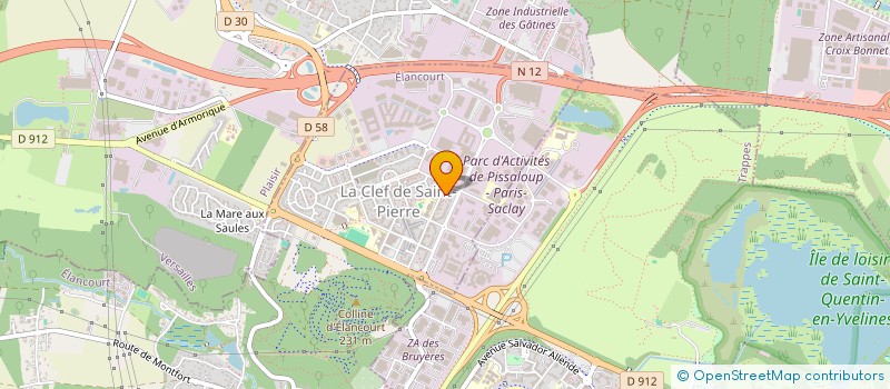 localisation de l'entreprise MONSIEUR STEPHANE DEMENAIS  ELANCOURT