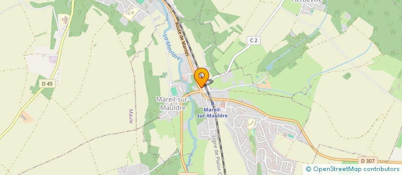 localisation de l'entreprise MONSIEUR STEPHANE DENEUVILLE  MAREIL-SUR-MAULDRE