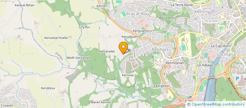 localisation de l'entreprise MONSIEUR STEPHANE DENION à QUIMPER