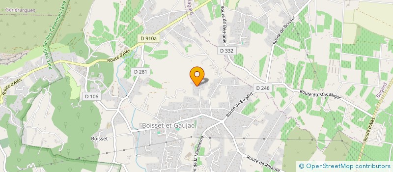 localisation de l'entreprise MONSIEUR STEPHANE DENIS ANDRE CLAIN à BOISSET-ET-GAUJAC