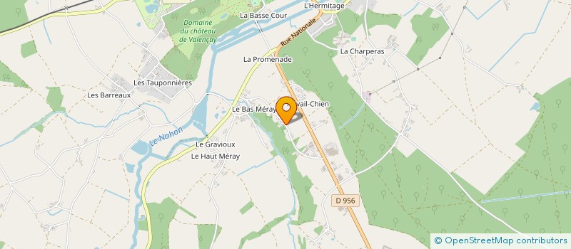 localisation de l'entreprise MONSIEUR STEPHANE DEPONT à VALENCAY
