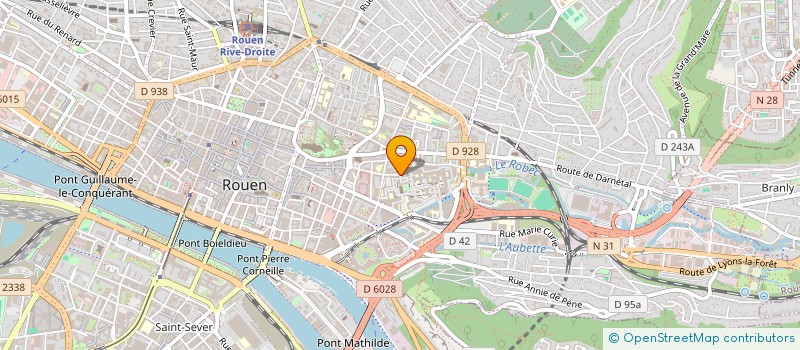 localisation de l'entreprise MONSIEUR STEPHANE DERREY à ROUEN