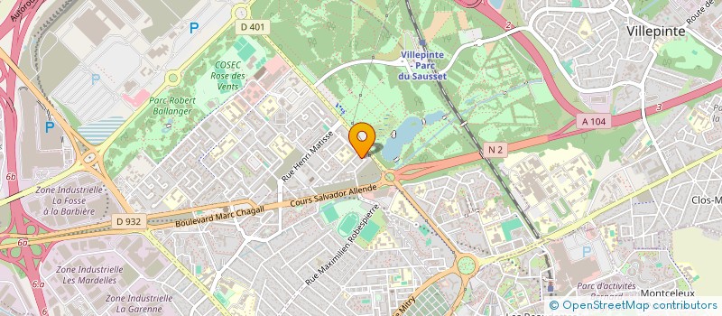 localisation de l'entreprise MONSIEUR STEPHANE DES MARES DE TREBONS à AULNAY-SOUS-BOIS