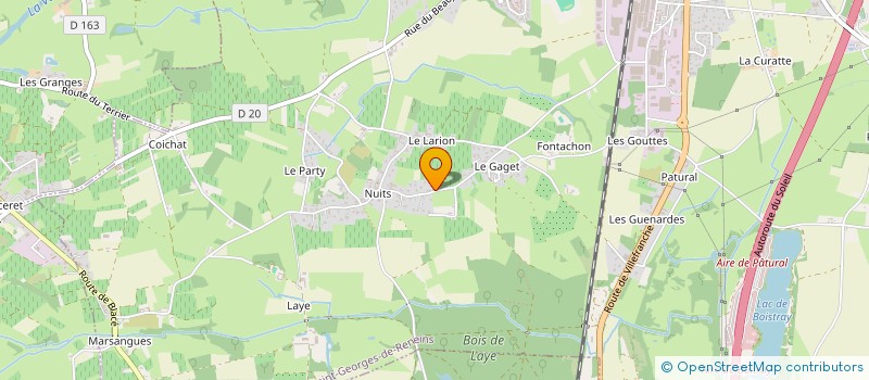 localisation de l'entreprise MONSIEUR STEPHANE DESBROSSE  SAINT-GEORGES-DE-RENEINS