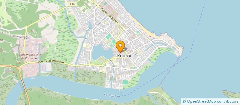localisation de l'entreprise MONSIEUR STEPHANE DESCHAMPS à KOUROU