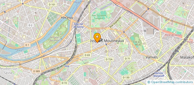 localisation de l'entreprise MONSIEUR STEPHANE DESCHAMPS à ISSY-LES-MOULINEAUX