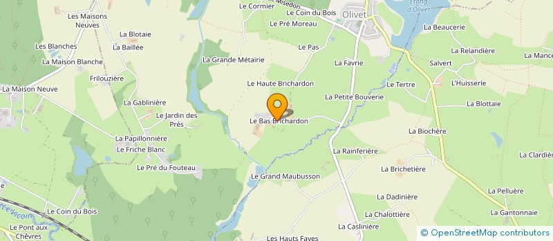 localisation de l'entreprise MONSIEUR STEPHANE DESGRANGES à OLIVET