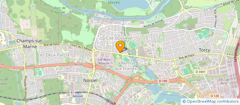localisation de l'entreprise MONSIEUR STEPHANE DESILE  NOISIEL