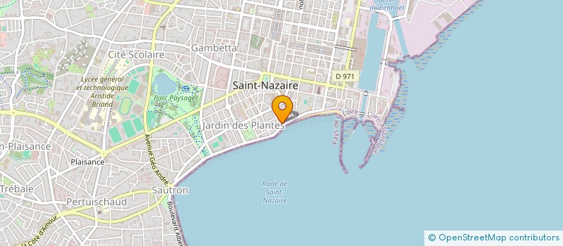 localisation de l'entreprise MONSIEUR STEPHANE DESMARS-SAINT-PIERRE  SAINT-NAZAIRE