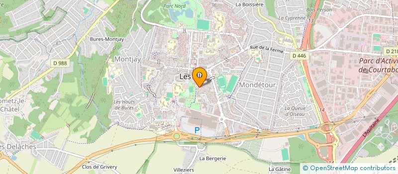 localisation de l'entreprise MONSIEUR STEPHANE DESMET à LES ULIS