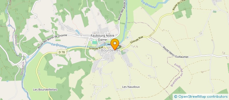 localisation de l'entreprise MONSIEUR STEPHANE DESMOULIN  BRANTOME EN PERIGORD