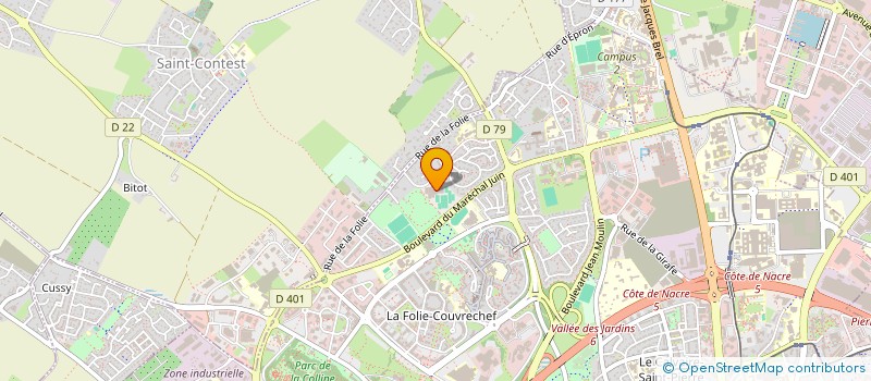 localisation de l'entreprise MONSIEUR STEPHANE DESMOULINS à CAEN