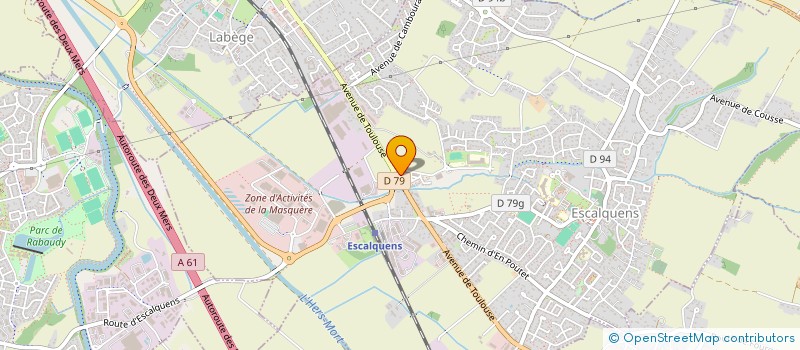 localisation de l'entreprise MONSIEUR STEPHANE DESO  ESCALQUENS