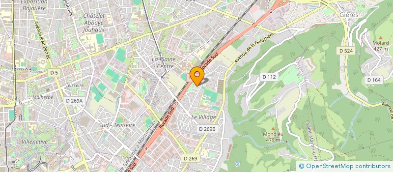 localisation de l'entreprise MONSIEUR STEPHANE DESPATURE  SAINT-MARTIN-D'HERES