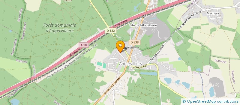 localisation de l'entreprise MONSIEUR STEPHANE DESPRETZ  ANGERVILLIERS