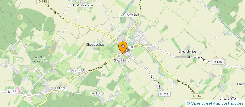 localisation de l'entreprise MONSIEUR STEPHANE DESSAINT à RETAUD