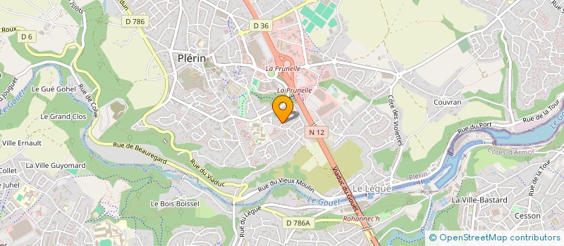 localisation de l'entreprise MONSIEUR STEPHANE DESTRAS  PLERIN