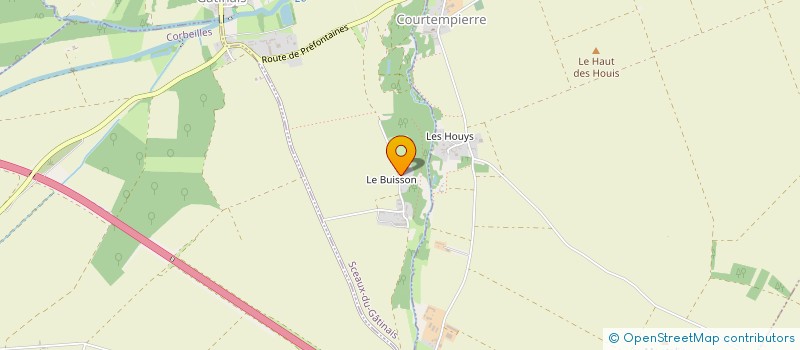 localisation de l'entreprise MONSIEUR STEPHANE DESVIGNES à SCEAUX-DU-GATINAIS