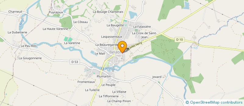 localisation de l'entreprise MONSIEUR STEPHANE DESVILLETTE à BELABRE