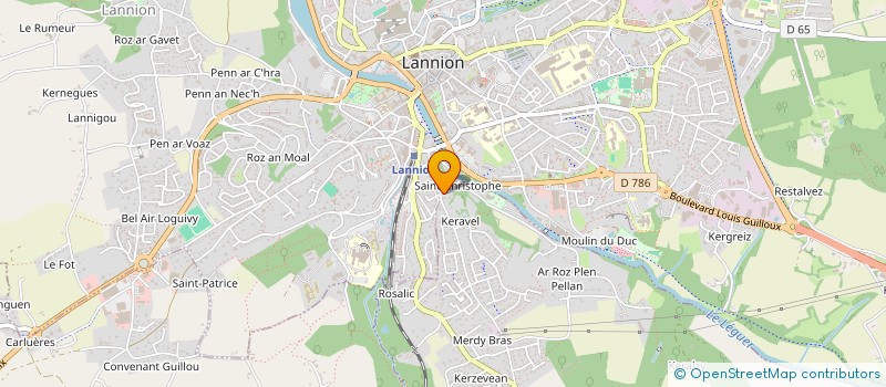 localisation de l'entreprise MONSIEUR STEPHANE DEVAUCHELLES  PLOUBEZRE