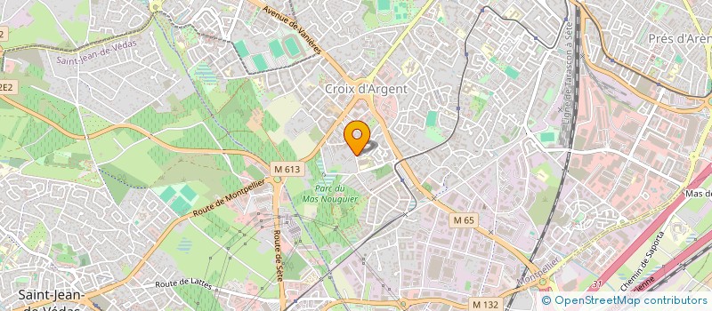 localisation de l'entreprise MONSIEUR STEPHANE DEVAUX à MONTPELLIER