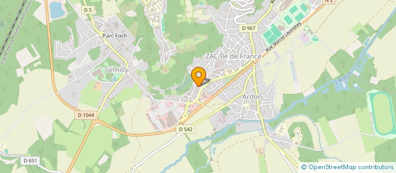 localisation de l'entreprise MONSIEUR STEPHANE DEVIN à LAON
