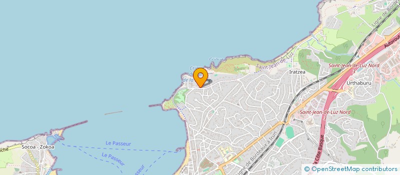 localisation de l'entreprise MONSIEUR STEPHANE DEVINCQ à SAINT-JEAN-DE-LUZ