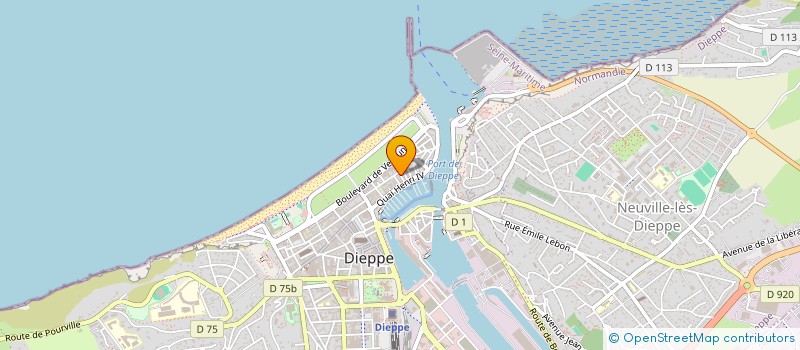 localisation de l'entreprise MONSIEUR STEPHANE DEVISE à DIEPPE