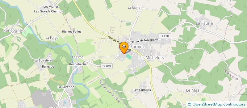 localisation de l'entreprise MONSIEUR STEPHANE DEVOYON à SAINT-SORNIN