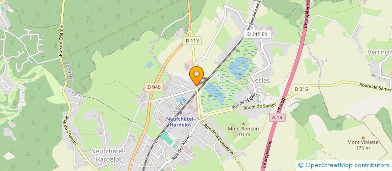 localisation de l'entreprise MONSIEUR STEPHANE DEWITTE  NESLES