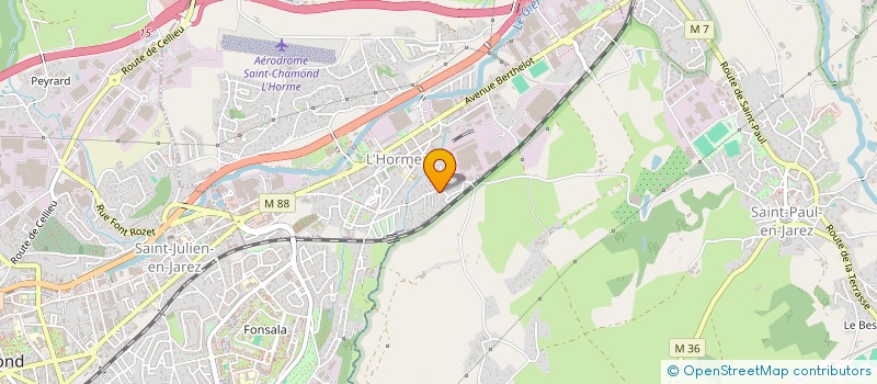 localisation de l'entreprise MONSIEUR STEPHANE DI CAMILLO  SAINT-PAUL-EN-JAREZ