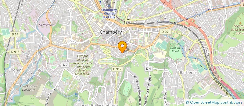 localisation de l'entreprise MONSIEUR STEPHANE DI LEO à CHAMBERY