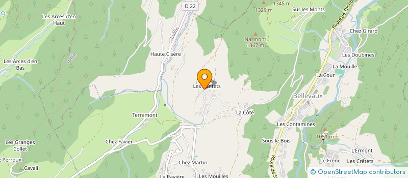 localisation de l'entreprise MONSIEUR STEPHANE DI MAJO  LULLIN