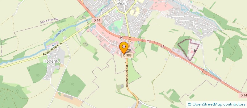 localisation de l'entreprise MONSIEUR STEPHANE DI MARTINO  ETREPAGNY