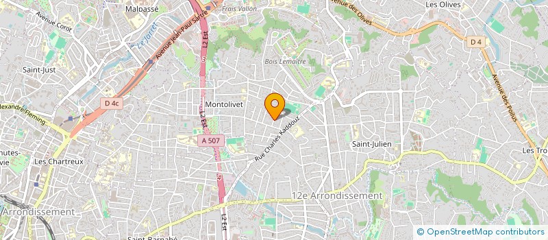 localisation de l'entreprise MONSIEUR STEPHANE DI MEGLIO à MARSEILLE