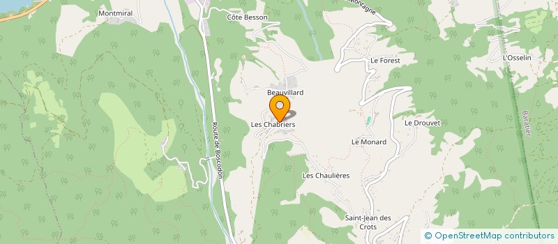 localisation de l'entreprise MONSIEUR STEPHANE DIDIER  CROTS