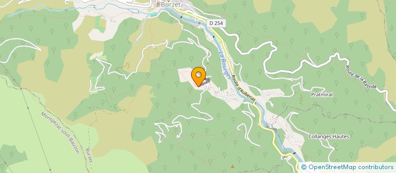 localisation de l'entreprise MONSIEUR STEPHANE DIEMER  BURZET