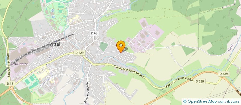 localisation de l'entreprise MONSIEUR STEPHANE DIEMUNSCH  VITTEL