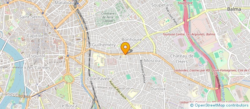 localisation de l'entreprise MONSIEUR STEPHANE DIEP à TOULOUSE