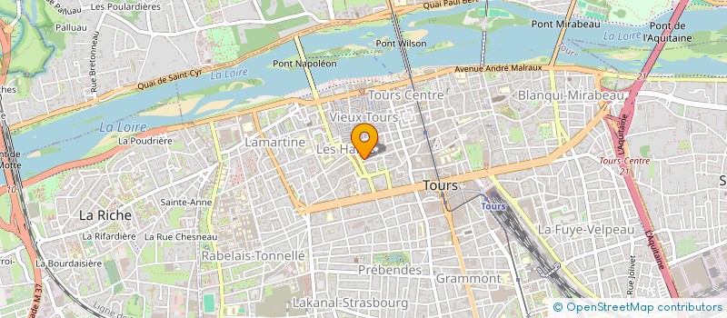 localisation de l'entreprise MONSIEUR STEPHANE DIGNETON  TOURS