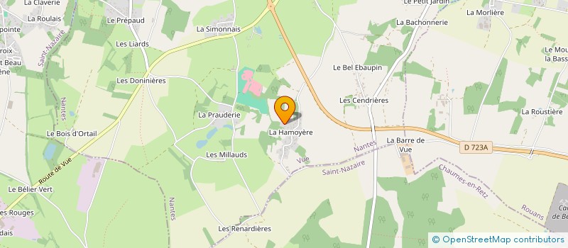 localisation de l'entreprise MONSIEUR STEPHANE DIGUET  VUE