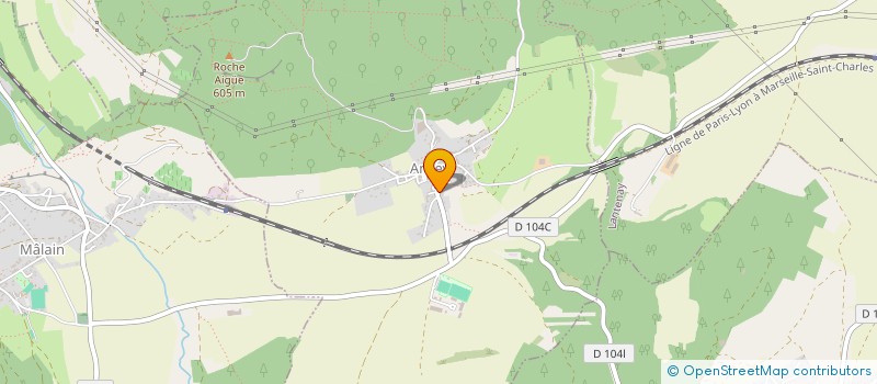 localisation de l'entreprise MONSIEUR STEPHANE DIOLOT  SAINT-JEAN-DE-BUF