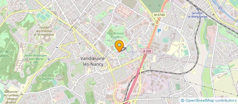 localisation de l'entreprise MONSIEUR STEPHANE DO  VANDUVRE-LES-NANCY