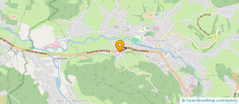 localisation de l'entreprise MONSIEUR STEPHANE DONETTI  FRAIZE