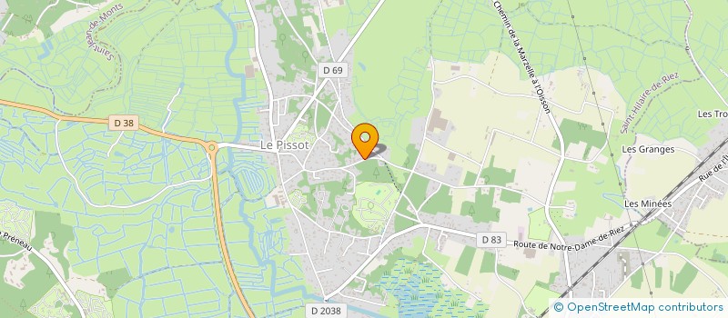 localisation de l'entreprise MONSIEUR STEPHANE DONNEGER  SAINT-HILAIRE-DE-RIEZ