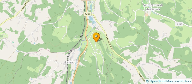 localisation de l'entreprise MONSIEUR STEPHANE DONSOY  ORLIAC