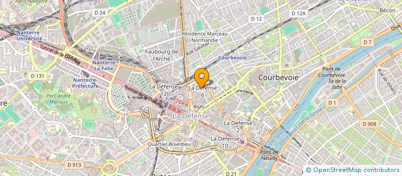 localisation de l'entreprise MONSIEUR STEPHANE DORCHIES à COURBEVOIE